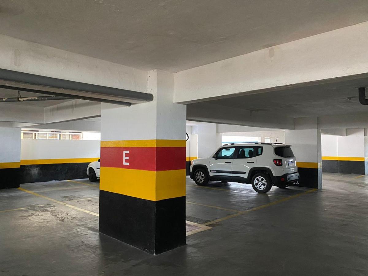 Apartamento Na Praia Grande - Aviacao Bagian luar foto