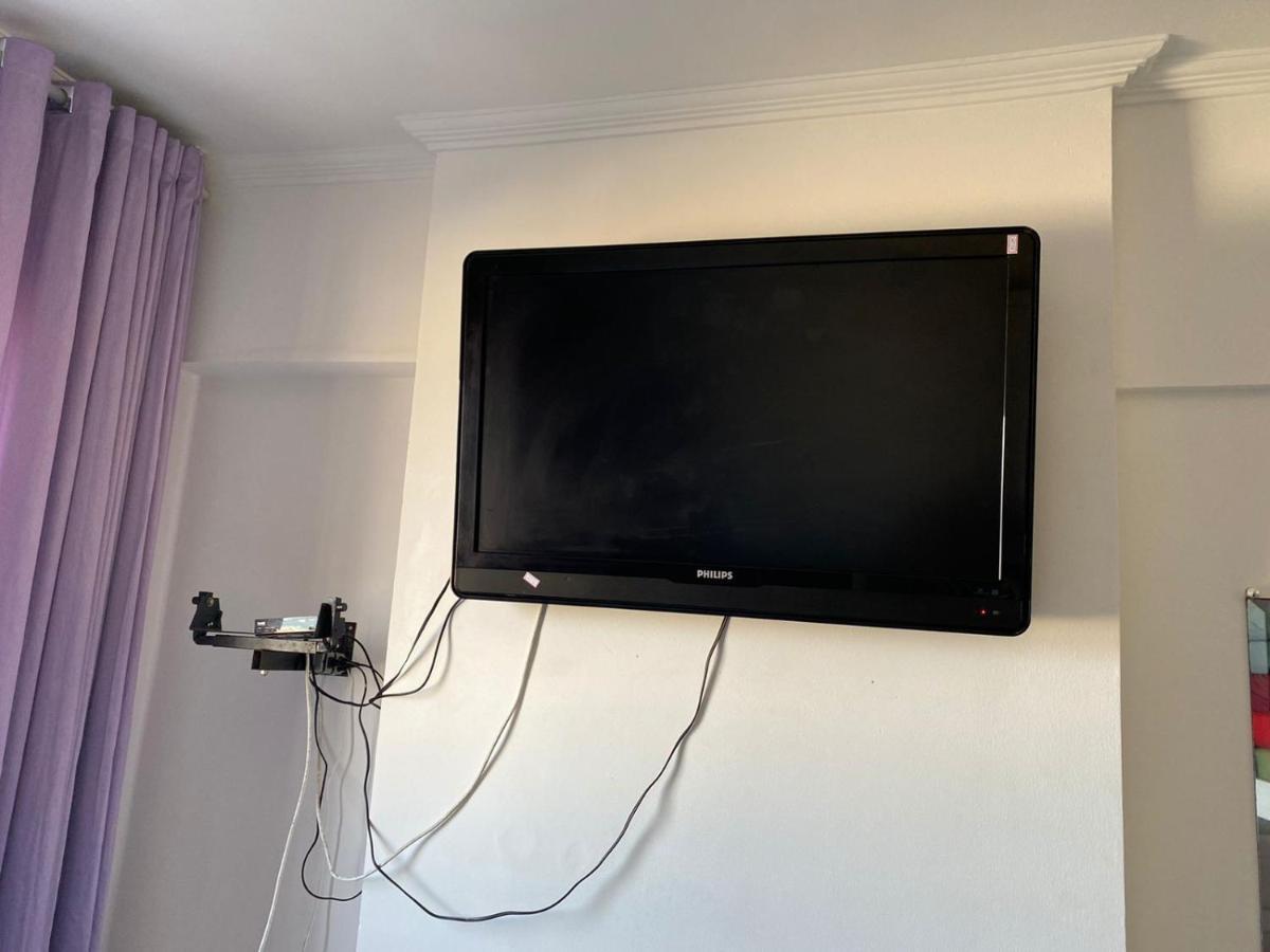 Apartamento Na Praia Grande - Aviacao Bagian luar foto