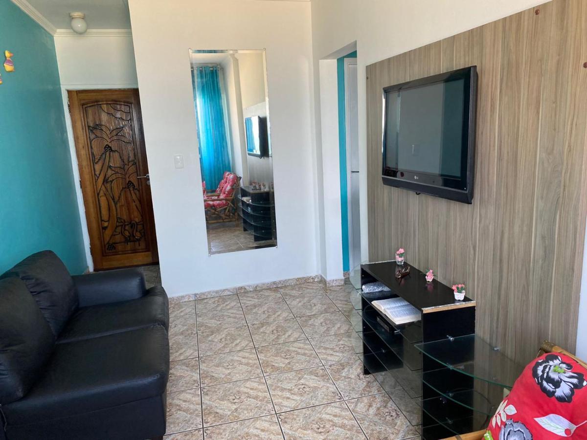 Apartamento Na Praia Grande - Aviacao Bagian luar foto
