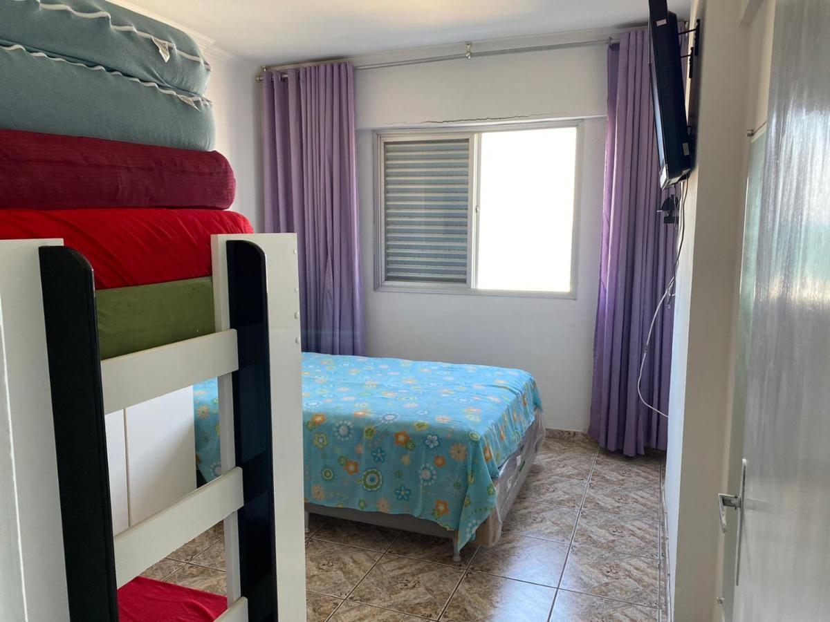 Apartamento Na Praia Grande - Aviacao Bagian luar foto