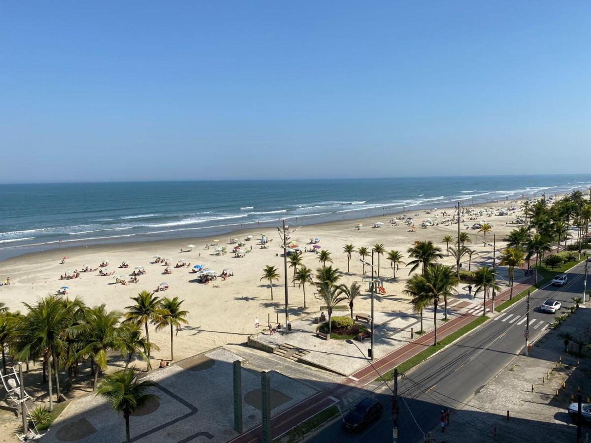 Apartamento Na Praia Grande - Aviacao Bagian luar foto