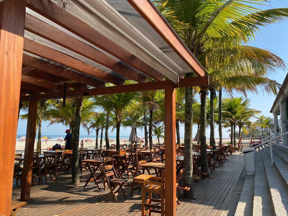 Apartamento Na Praia Grande - Aviacao Bagian luar foto